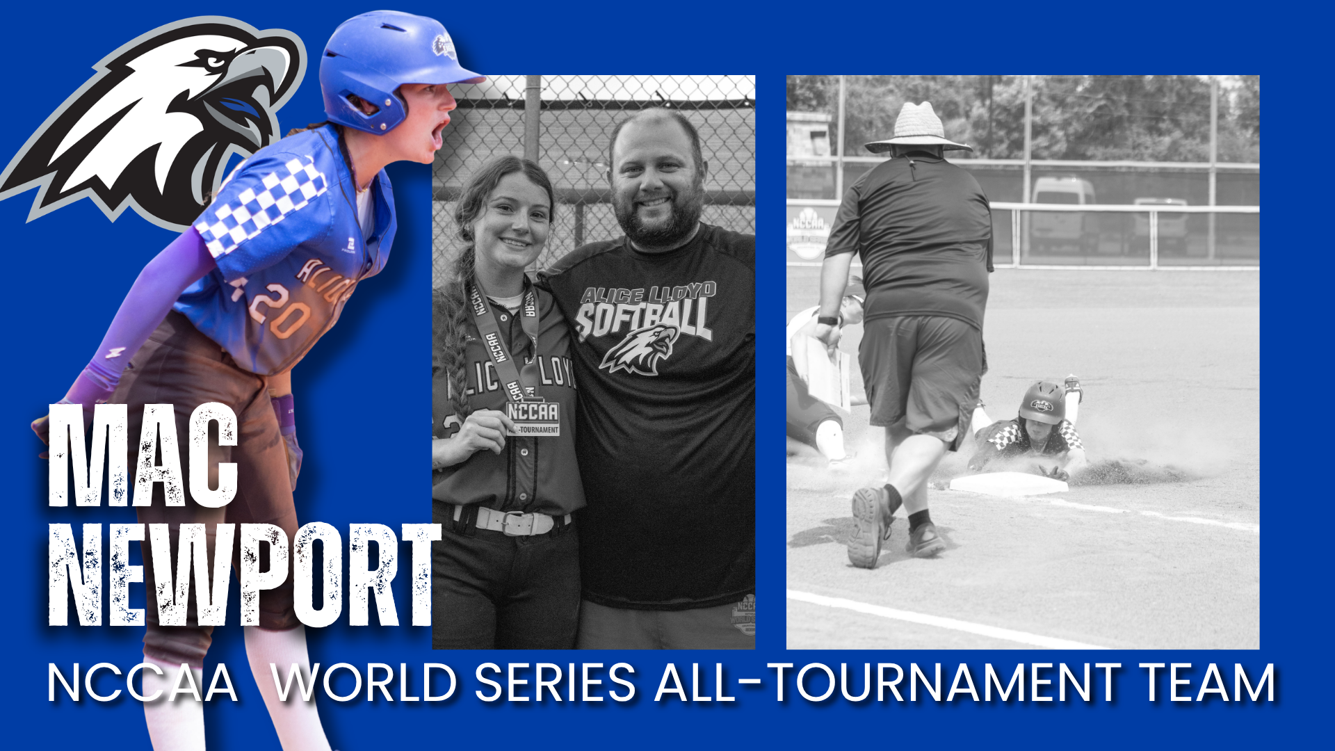 ALC's Newport Named to NCCAA All-Tournament Team, 7 Lady Eagles named Scholar Athletes