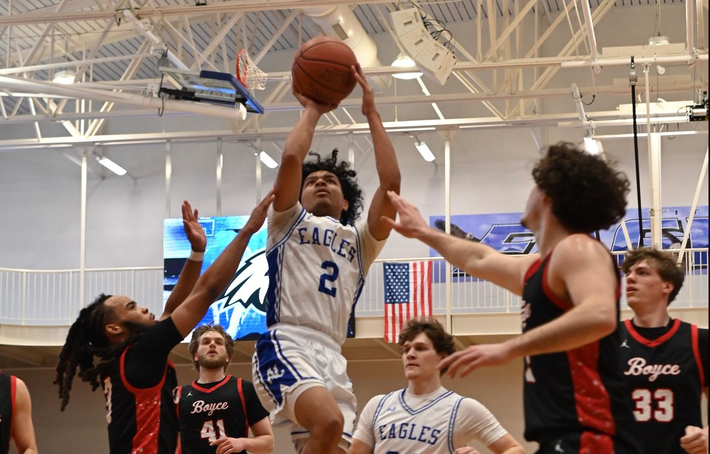 ALC Eagles drill 18 trifectas, take out Great Lakes Christian 91-76 to earn sweep in Michigan