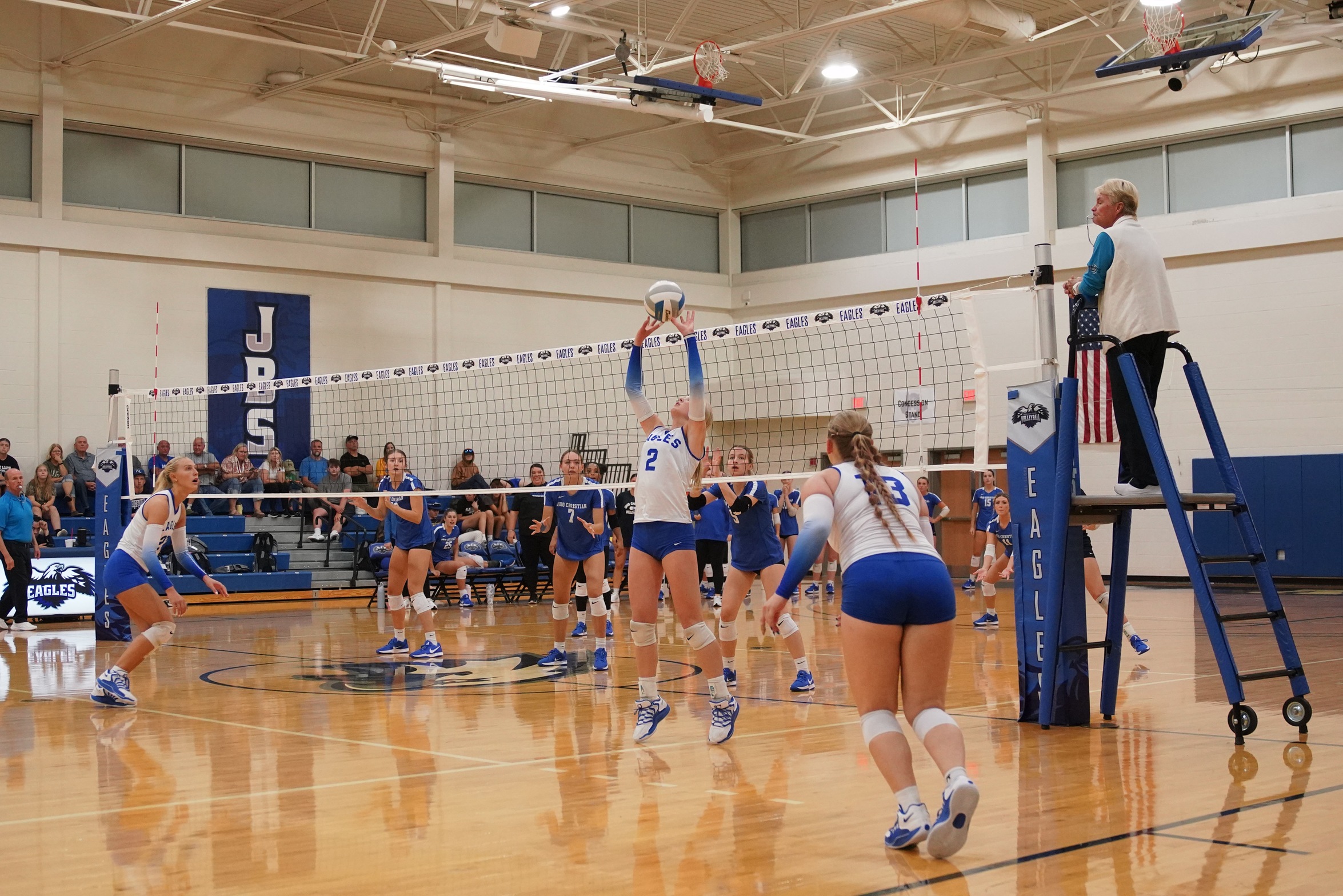 ALC Eagles Volleyball concludes successful week with pair of victories