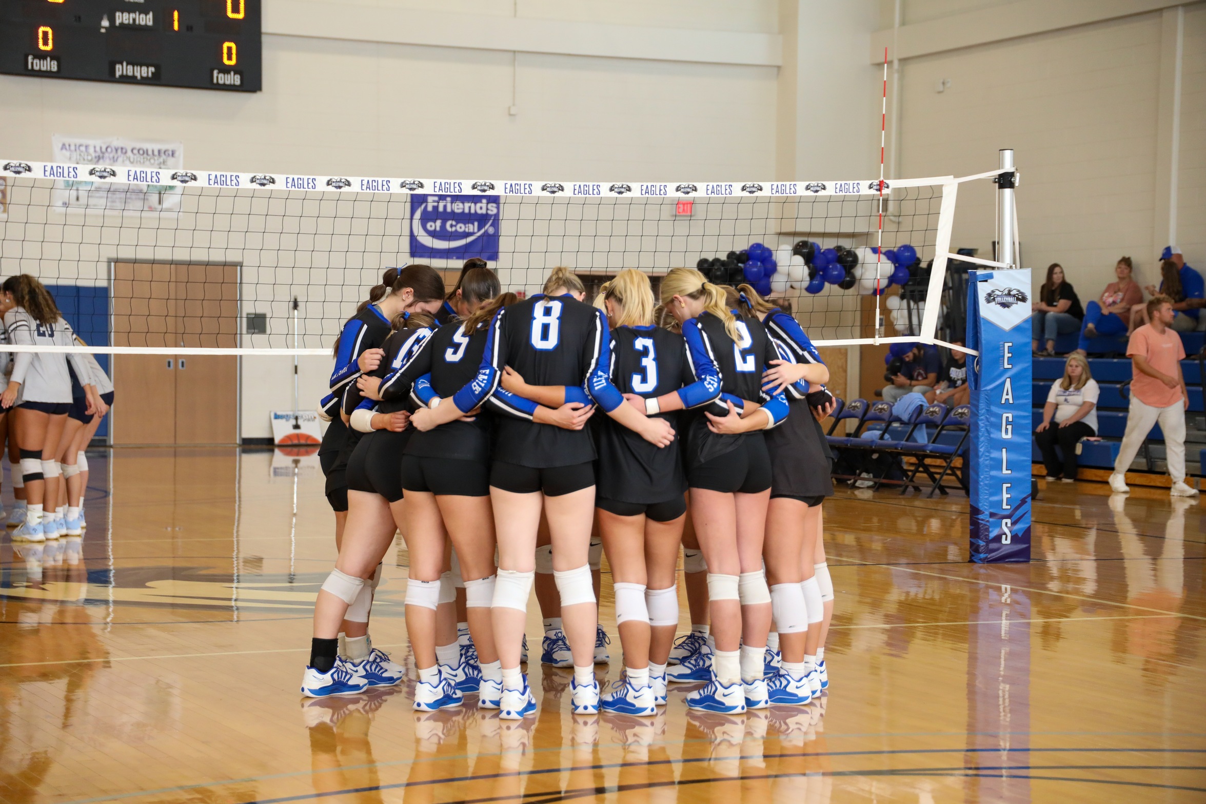 Red-hot Alice Lloyd Lady Eagles volleyball continues record setting play, earn 20th victory